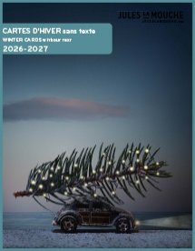 Cartes d'hiver sans texte